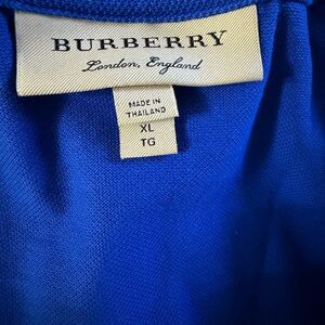 Burberry Royal Blue Polo Shirt